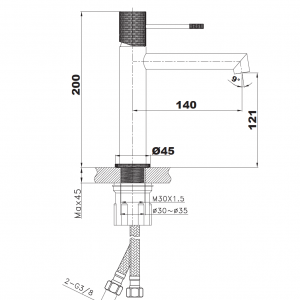 Mitigeur lavabo - Drakar – Image 11