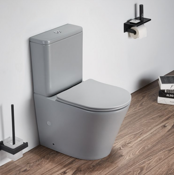 Pack WC Glamic Cinza Mate