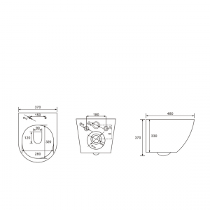 Pack WC Fly suspendu – Image 4