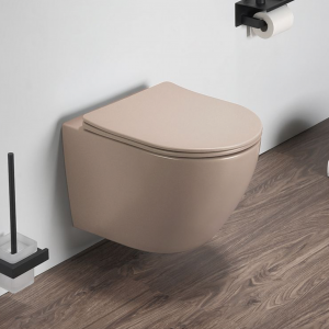 Pack WC suspendu Fly Cappucinno mate