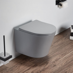 Pack WC suspendu Glamic Gris mat