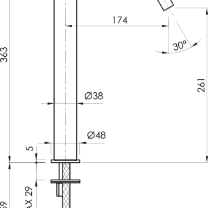 Mitigeur haut de lavabo - Loop – Image 6