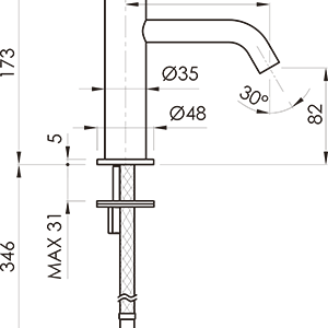 Mitigeur de lavabo - Loop – Image 7